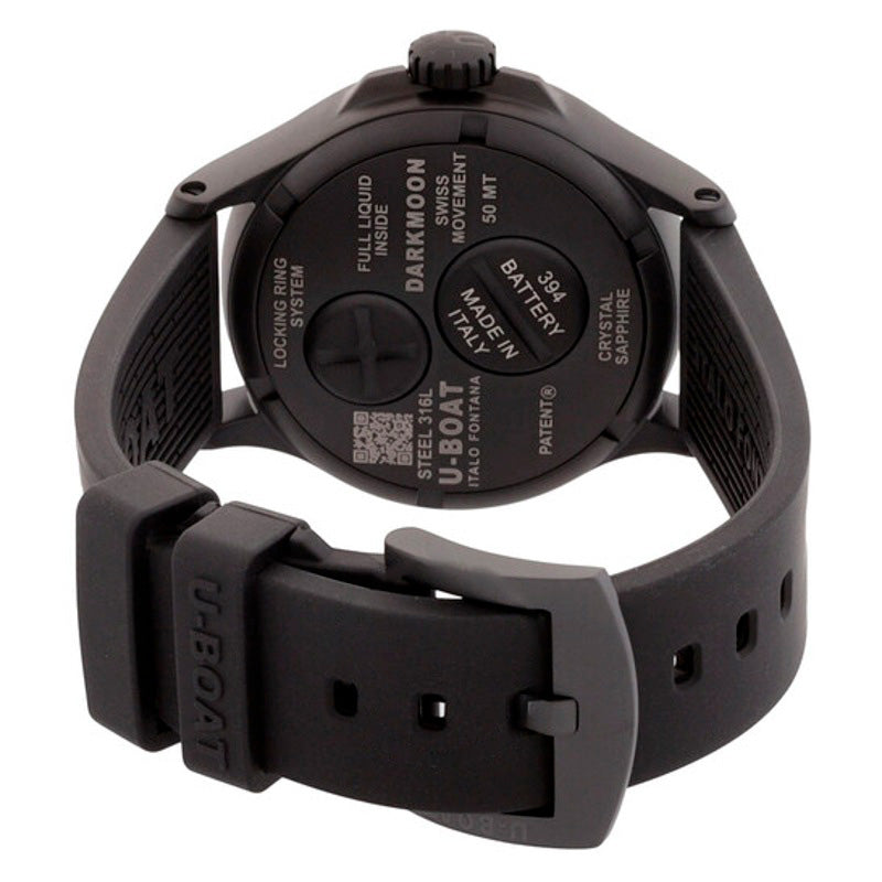 Relógio Darkmoon Quartz Mostrador Preto 40 mm - Mercado de Luxo - O Maior E-Commerce de Bens, Produtos e Serviços de Luxo do Brasil.