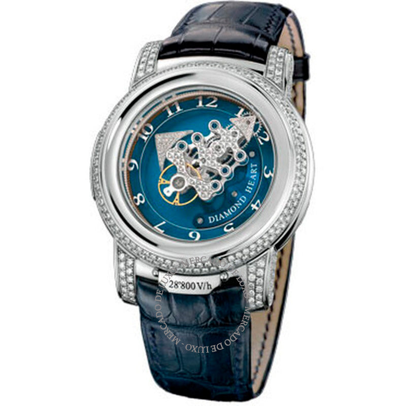 Relógio Freak 28800 V/h Diamond Heart Blue Set com mostrador de diamantes  - Mercado de Luxo - O Maior E-Commerce de Bens, Produtos e Serviços de Luxo do Brasil.