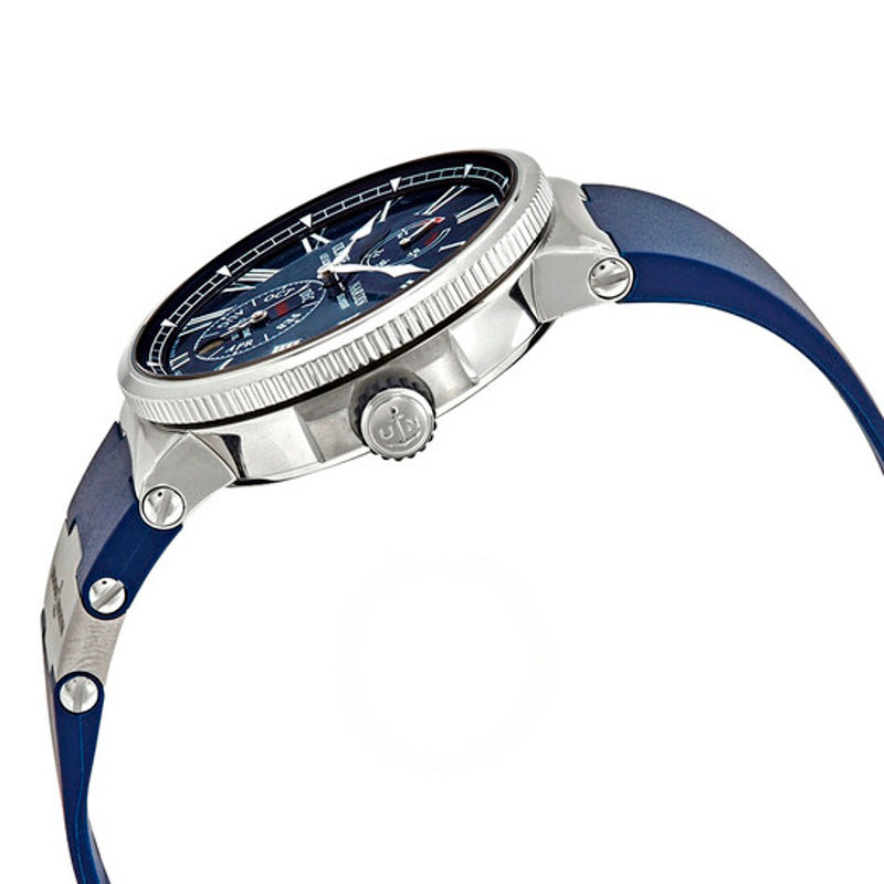 Relógio Cronômetro Marinho Calendário Anual Automático Mostrador Azul 43 mm - Mercado de Luxo - O Maior E-Commerce de Bens, Produtos e Serviços de Luxo do Brasil.