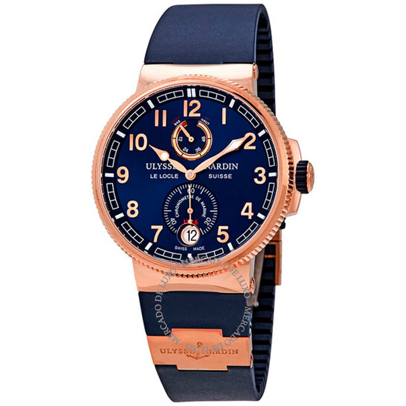 Relógio Cronômetro Marinho Fabricado Mostrador Azul 43 mm - Mercado de Luxo - O Maior E-Commerce de Bens, Produtos e Serviços de Luxo do Brasil.
