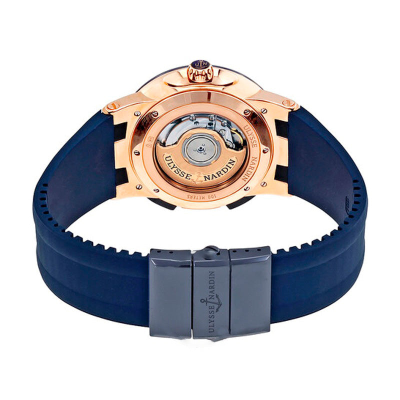 Relógio Executivo Dual Time Automático Mostrador Azul 43 mm - Mercado de Luxo - O Maior E-Commerce de Bens, Produtos e Serviços de Luxo do Brasil.
