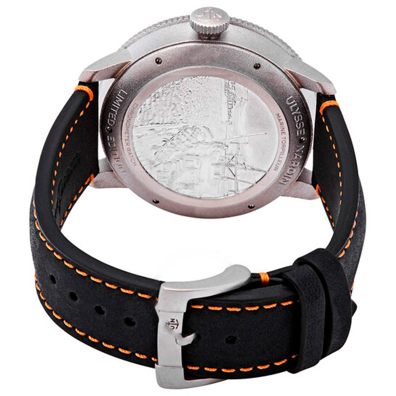 Relógio Mostrador preto automático Marine Torpilleur 44 mm - Mercado de Luxo - O Maior E-Commerce de Bens, Produtos e Serviços de Luxo do Brasil.