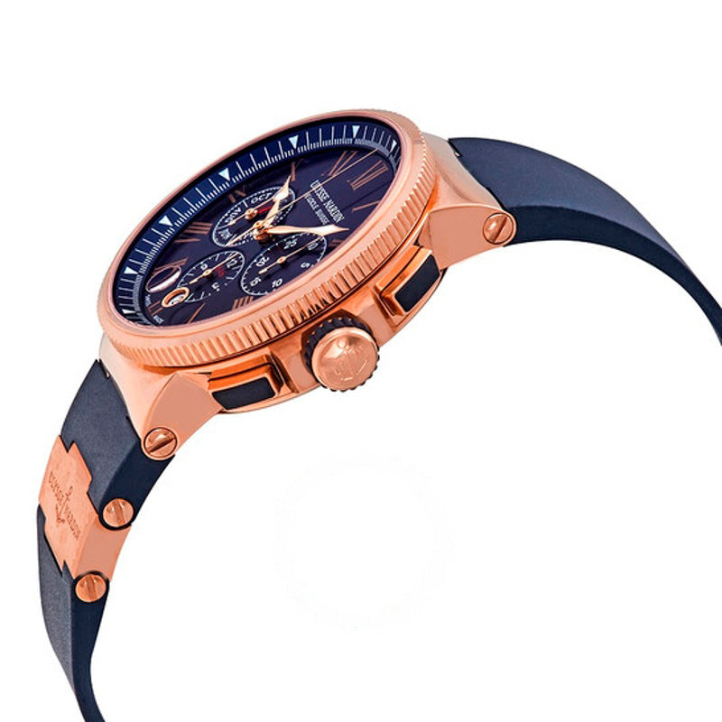 Relógio Cronógrafo Automático Marinho Mostrador Azul 43 mm - Mercado de Luxo - O Maior E-Commerce de Bens, Produtos e Serviços de Luxo do Brasil.