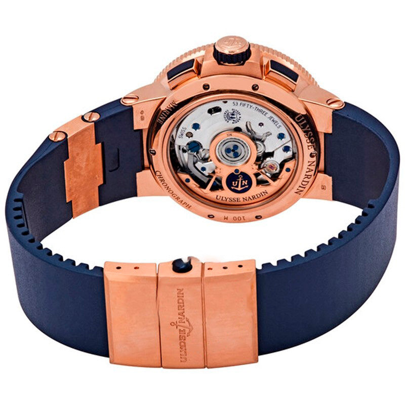 Relógio Cronógrafo Automático Marinho Mostrador Azul 43 mm - Mercado de Luxo - O Maior E-Commerce de Bens, Produtos e Serviços de Luxo do Brasil.