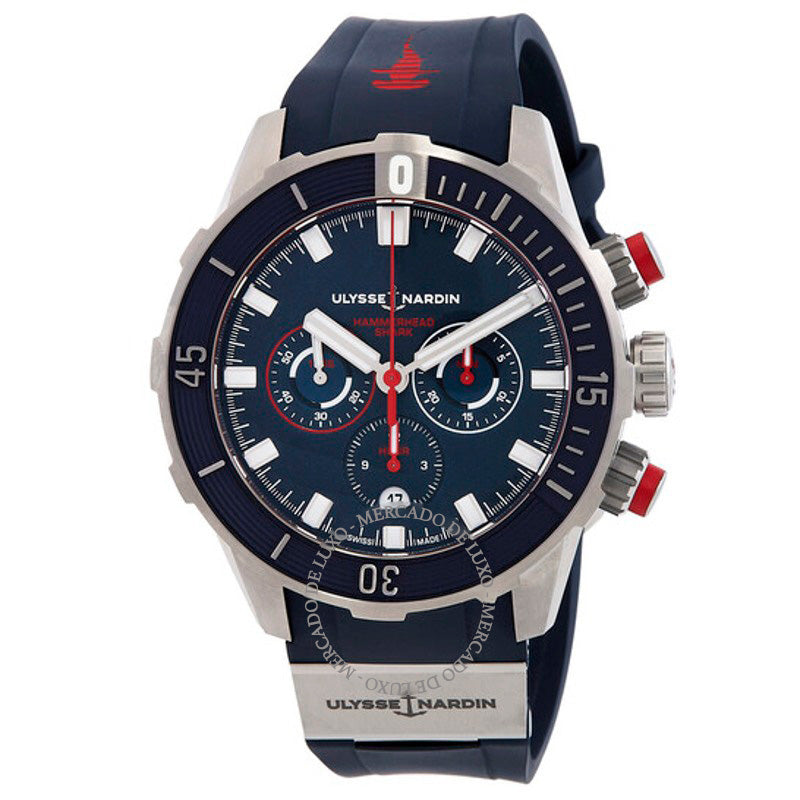 Relógio Cronógrafo Diver Automático Mostrador Azul  - Mercado de Luxo - O Maior E-Commerce de Bens, Produtos e Serviços de Luxo do Brasil.