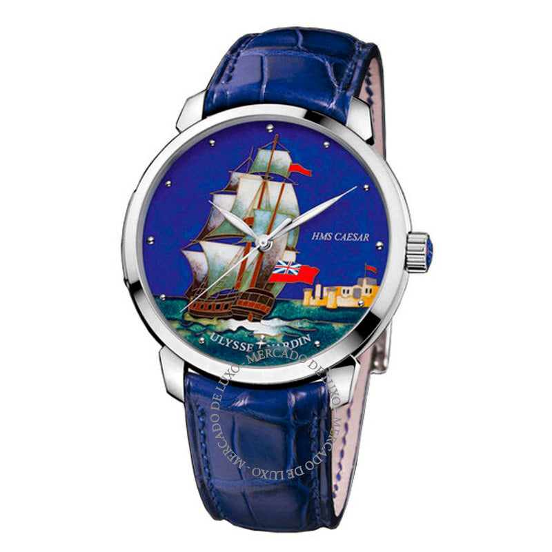 Relógio Mostrador Classico Caesar Esmalte Cloisonne  - Mercado de Luxo - O Maior E-Commerce de Bens, Produtos e Serviços de Luxo do Brasil.