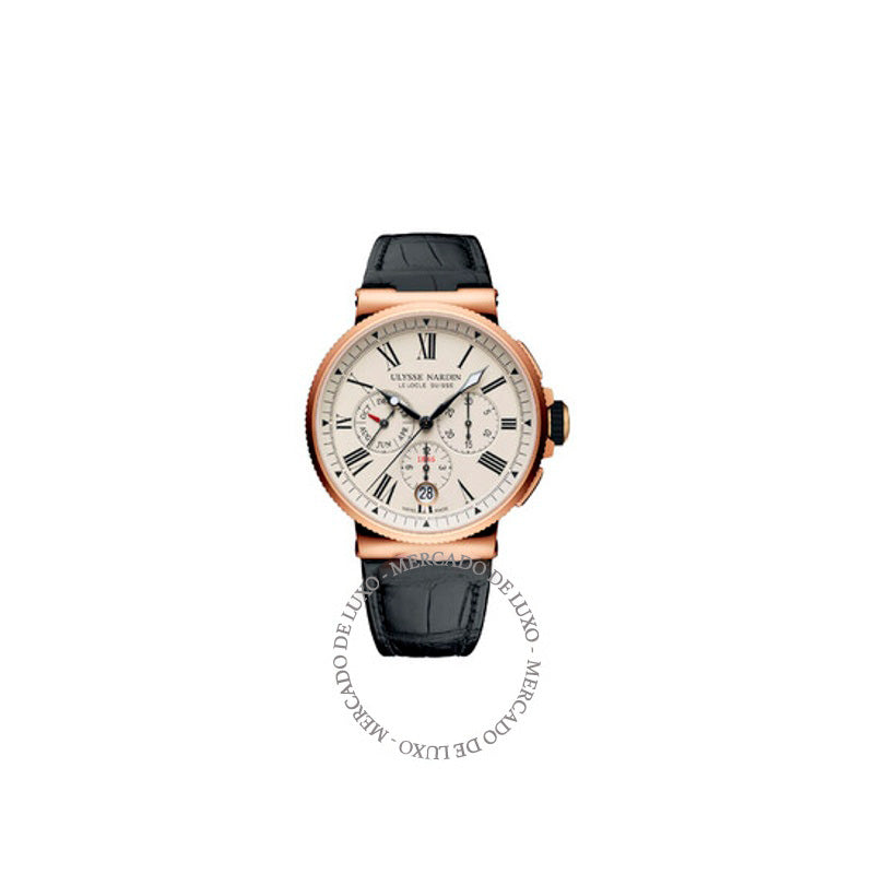 Relógio Cronógrafo Marinho Automático 43 mm - Mercado de Luxo - O Maior E-Commerce de Bens, Produtos e Serviços de Luxo do Brasil.