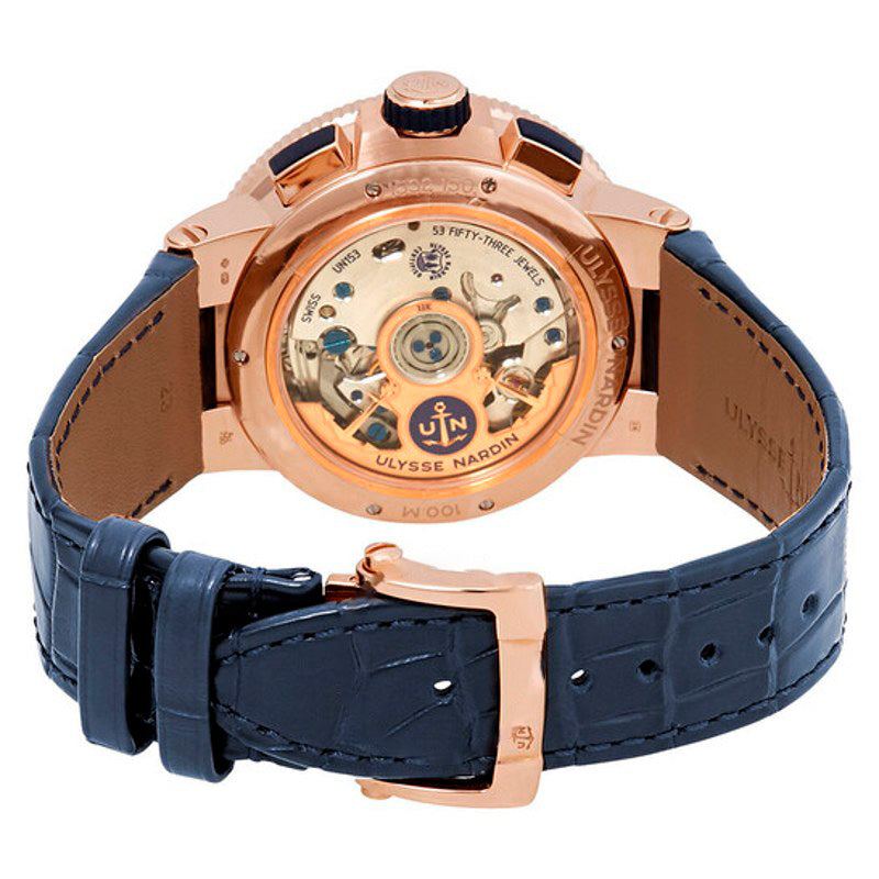 Relógio Cronógrafo Marinho Automático 43 mm - Mercado de Luxo - O Maior E-Commerce de Bens, Produtos e Serviços de Luxo do Brasil.