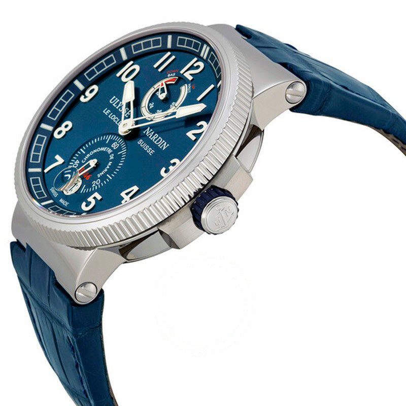 Relógio Cronômetro Marinho Mostrador Azul 43 mm - Mercado de Luxo - O Maior E-Commerce de Bens, Produtos e Serviços de Luxo do Brasil.