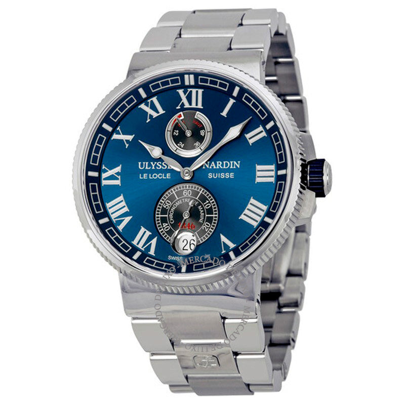 Relógio Cronômetro Marinho Mostrador Azul 43 mm - Mercado de Luxo - O Maior E-Commerce de Bens, Produtos e Serviços de Luxo do Brasil.