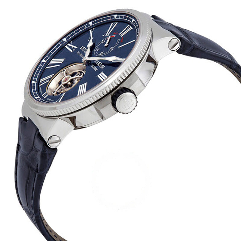 Relógio Turbilhão Marinho Automático 43 mm - Mercado de Luxo - O Maior E-Commerce de Bens, Produtos e Serviços de Luxo do Brasil.