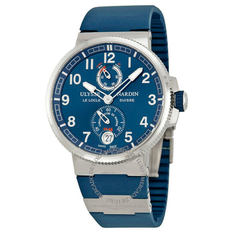 Relógio Mostrador azul automático marinho 43 mm - Mercado de Luxo - O Maior E-Commerce de Bens, Produtos e Serviços de Luxo do Brasil.