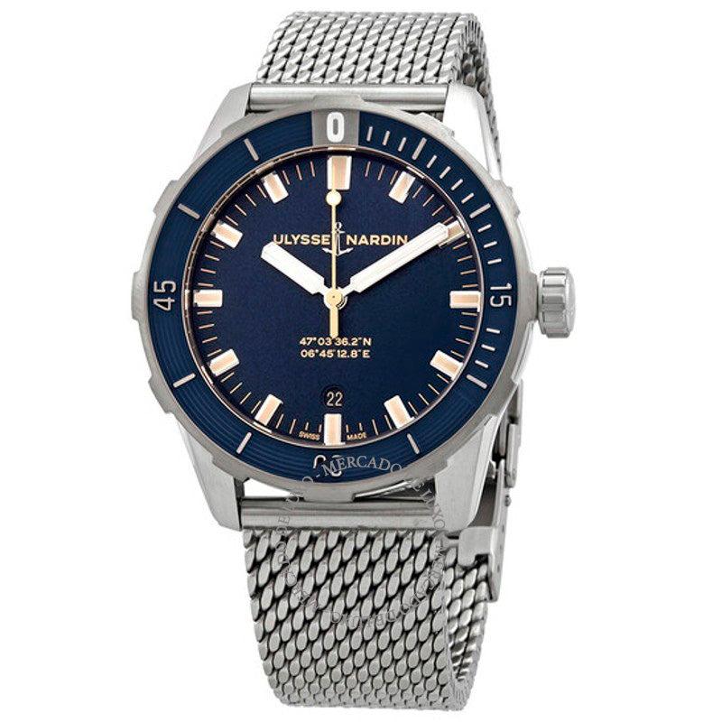 Relógio Diver Automático Mostrador Azul 42 mm - Mercado de Luxo - O Maior E-Commerce de Bens, Produtos e Serviços de Luxo do Brasil.