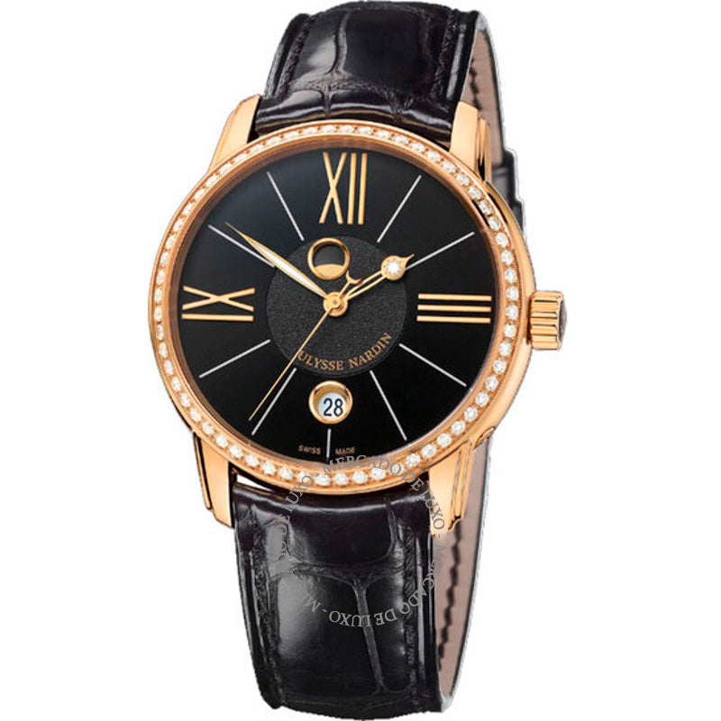 Relógio Classico Luna Mostrador Preto 40 mm - Mercado de Luxo - O Maior E-Commerce de Bens, Produtos e Serviços de Luxo do Brasil.