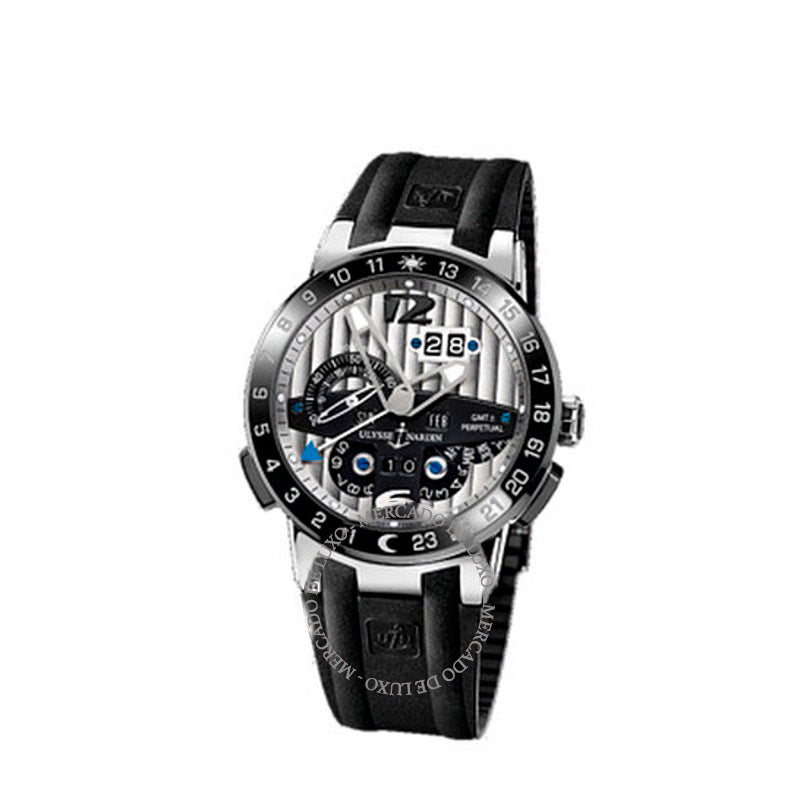 Relógio El Toro GMT Mostrador Prateado 43 mm - Mercado de Luxo - O Maior E-Commerce de Bens, Produtos e Serviços de Luxo do Brasil.