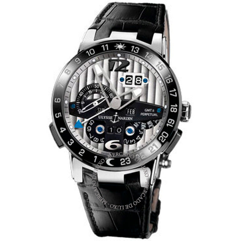 Relógio El Toro GMT Mostrador Prateado 43 mm - Mercado de Luxo - O Maior E-Commerce de Bens, Produtos e Serviços de Luxo do Brasil.