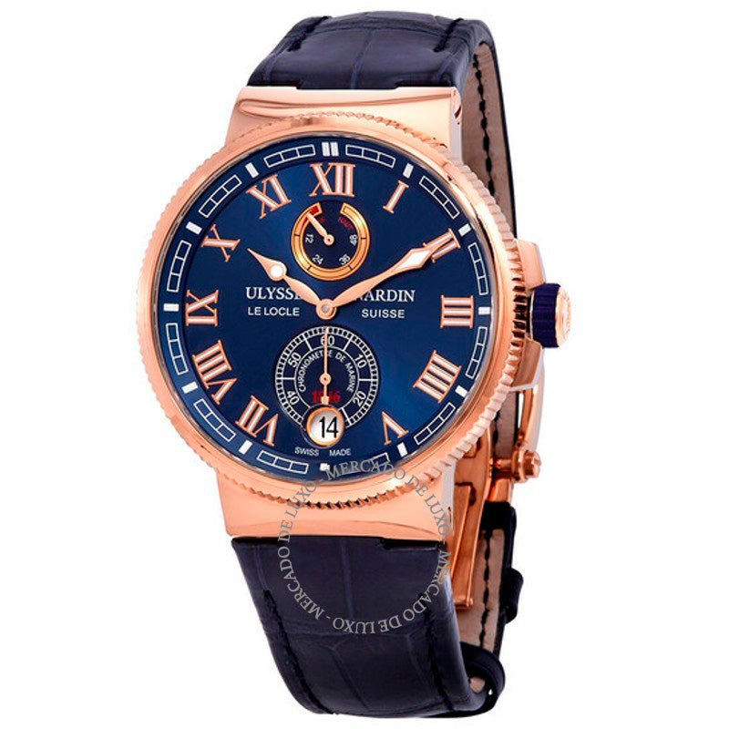 Relógio Mostrador Azul Marinho 43 mm - Mercado de Luxo - O Maior E-Commerce de Bens, Produtos e Serviços de Luxo do Brasil.