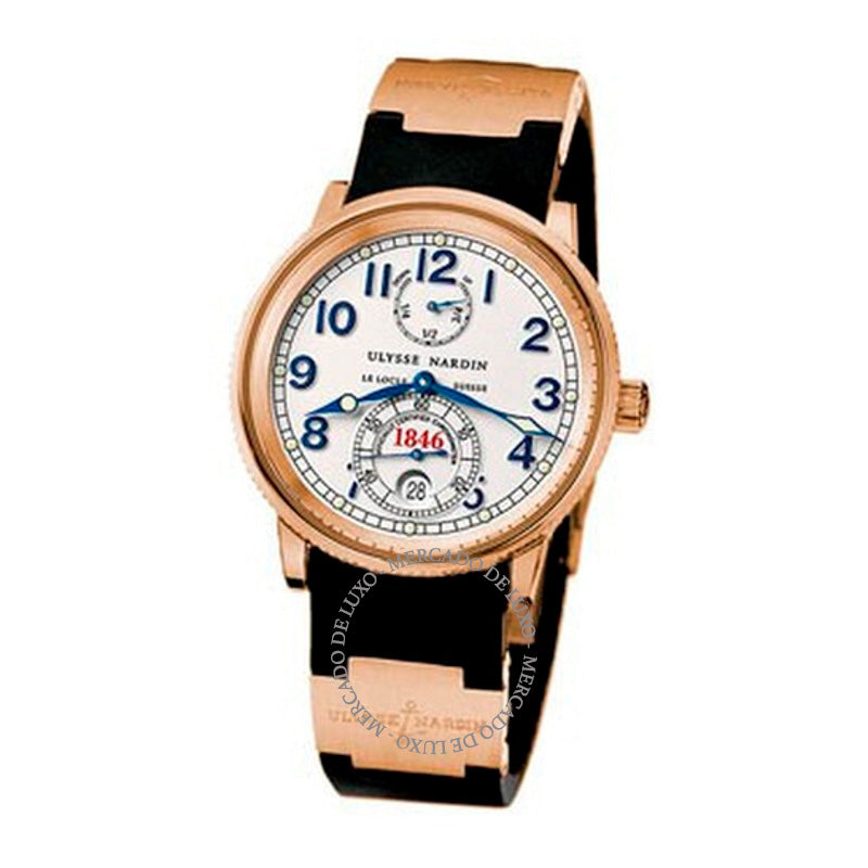 Relógio Mostrador branco 38 mm - Mercado de Luxo - O Maior E-Commerce de Bens, Produtos e Serviços de Luxo do Brasil.