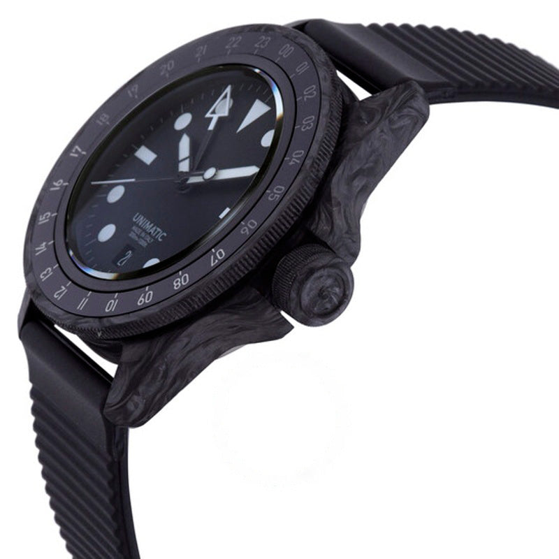 Relógio Hodinkee Limited Modelo Uno U1S-Carbon GMT Automático Mostrador Preto 41 mm - Mercado de Luxo - O Maior E-Commerce de Bens, Produtos e Serviços de Luxo do Brasil.