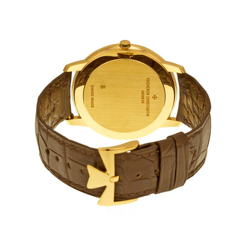 Relógio Patrimony Grand Taille Corda Manual Mostrador Prateado 40 mm - Mercado de Luxo - O Maior E-Commerce de Bens, Produtos e Serviços de Luxo do Brasil.