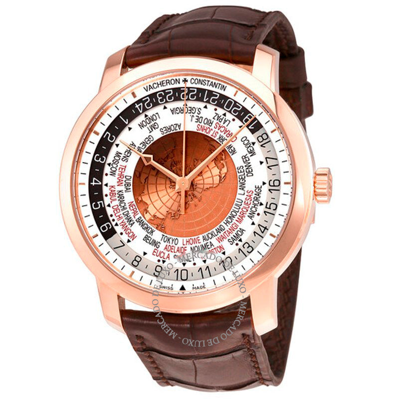 Relógio Traditionnelle Hora Mundial em Ouro Rosa 18kt 42 mm - Mercado de Luxo - O Maior E-Commerce de Bens, Produtos e Serviços de Luxo do Brasil.