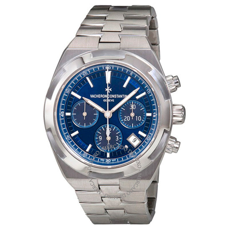 Relógio Cronógrafo automático Overseas com mostrador azul 42 mm - Mercado de Luxo - O Maior E-Commerce de Bens, Produtos e Serviços de Luxo do Brasil.