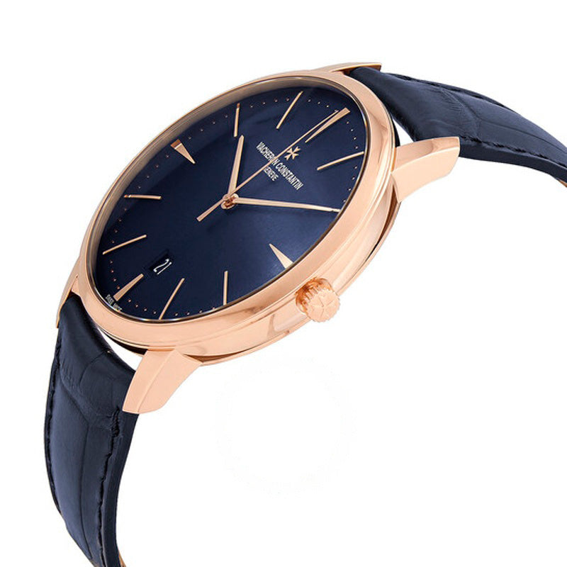 Relógio Patrimony Automático Mostrador Azul 40 mm - Mercado de Luxo - O Maior E-Commerce de Bens, Produtos e Serviços de Luxo do Brasil.