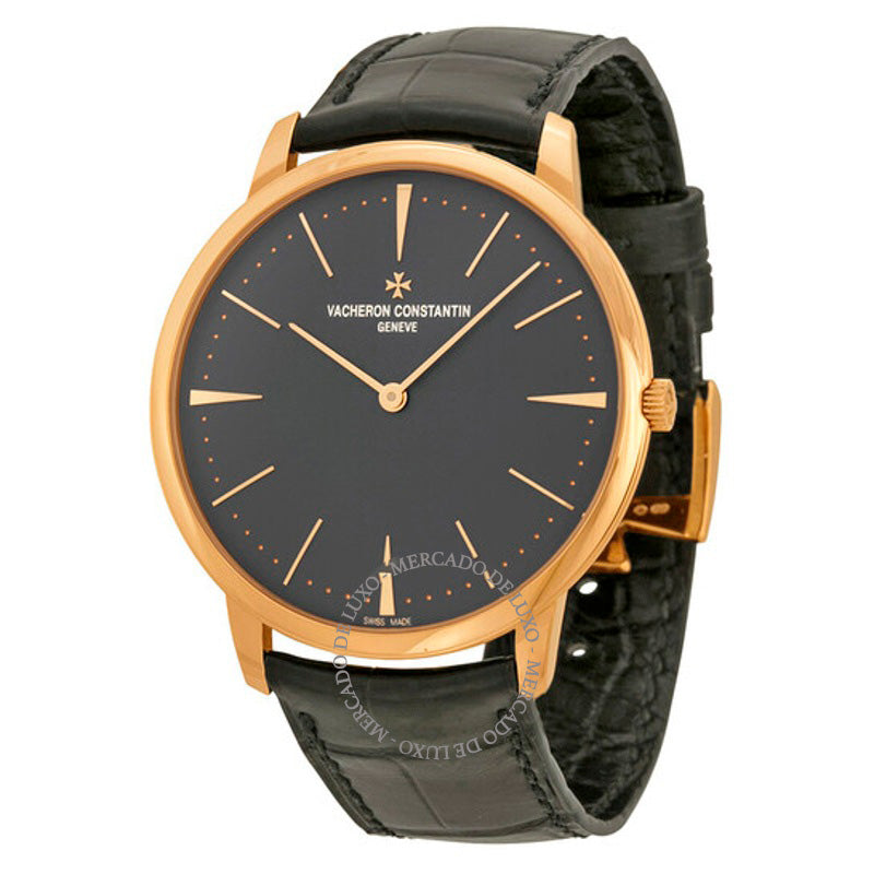 Relógio Mostrador cinza Patrimony 40 mm - Mercado de Luxo - O Maior E-Commerce de Bens, Produtos e Serviços de Luxo do Brasil.