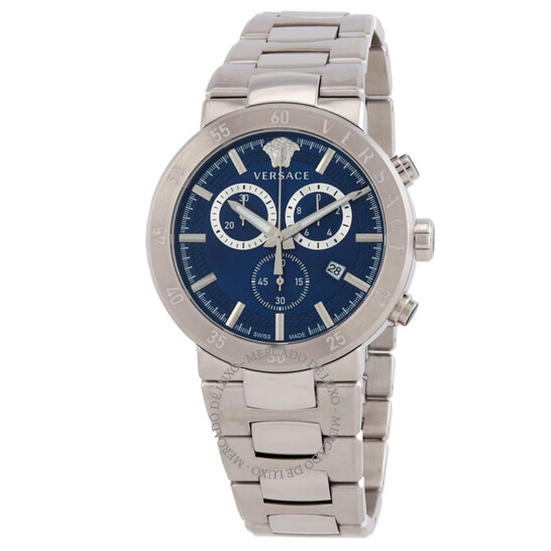 Relógio Urban Mystique Cronógrafo Quartzo Mostrador Azul 43 mm - Mercado de Luxo - O Maior E-Commerce de Bens, Produtos e Serviços de Luxo do Brasil.
