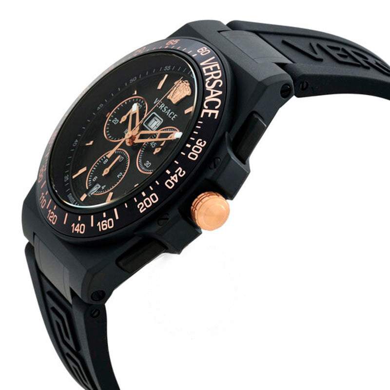 Relógio Greca Extreme Chronograph Quartzo Mostrador Preto 45 mm - Mercado de Luxo - O Maior E-Commerce de Bens, Produtos e Serviços de Luxo do Brasil.