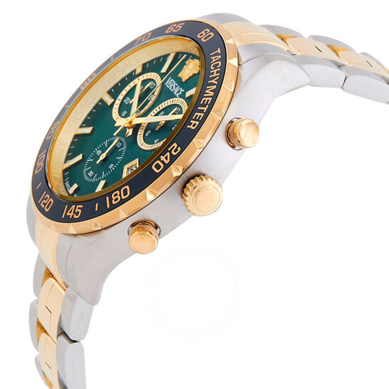 Relógio Cronógrafo Hellenyium Quartzo Mostrador Verde 43 mm - Mercado de Luxo - O Maior E-Commerce de Bens, Produtos e Serviços de Luxo do Brasil.