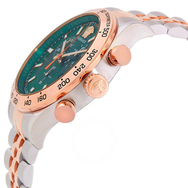 Relógio Cronógrafo Hellenyium Quartzo Mostrador Verde 44 mm - Mercado de Luxo - O Maior E-Commerce de Bens, Produtos e Serviços de Luxo do Brasil.