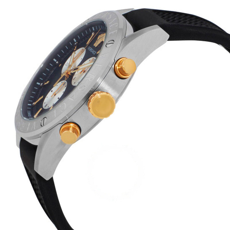 Relógio Cronógrafo V-Chrono Quartzo Mostrador Preto 44 mm - Mercado de Luxo - O Maior E-Commerce de Bens, Produtos e Serviços de Luxo do Brasil.