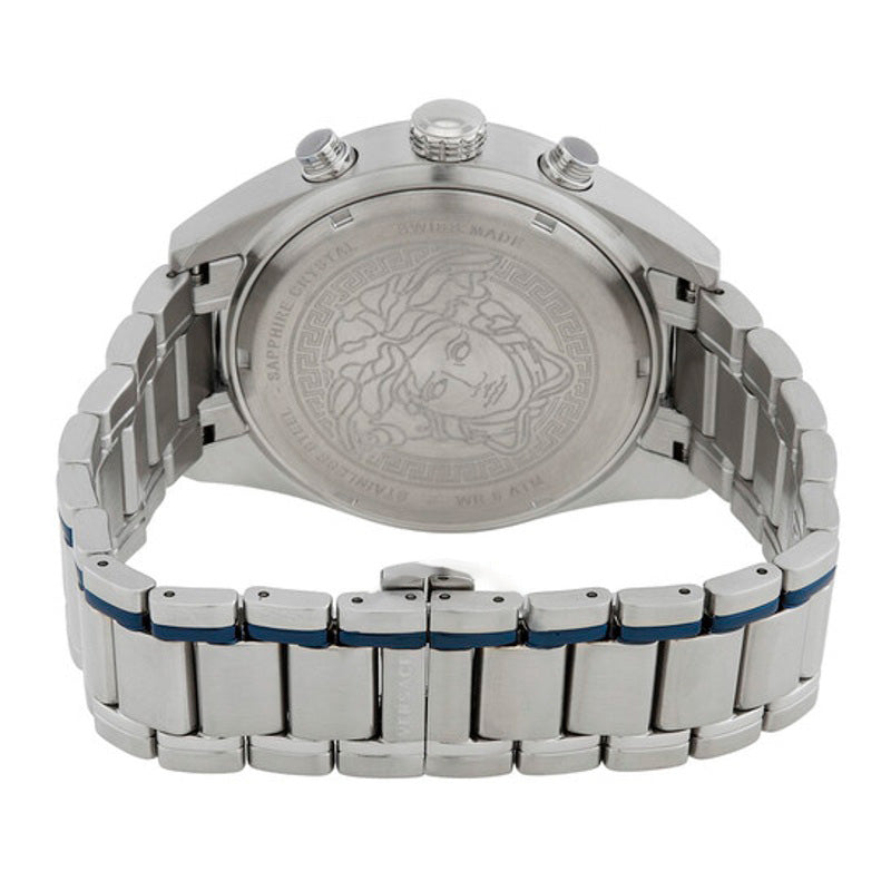 Relógio Cronógrafo V-Chrono Quartzo Mostrador Azul 44 mm - Mercado de Luxo - O Maior E-Commerce de Bens, Produtos e Serviços de Luxo do Brasil.