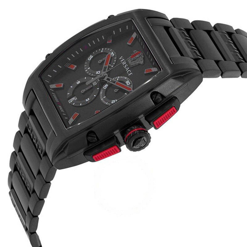 Relógio Dominus Cronógrafo Quartzo Mostrador Preto 49 mm - Mercado de Luxo - O Maior E-Commerce de Bens, Produtos e Serviços de Luxo do Brasil.