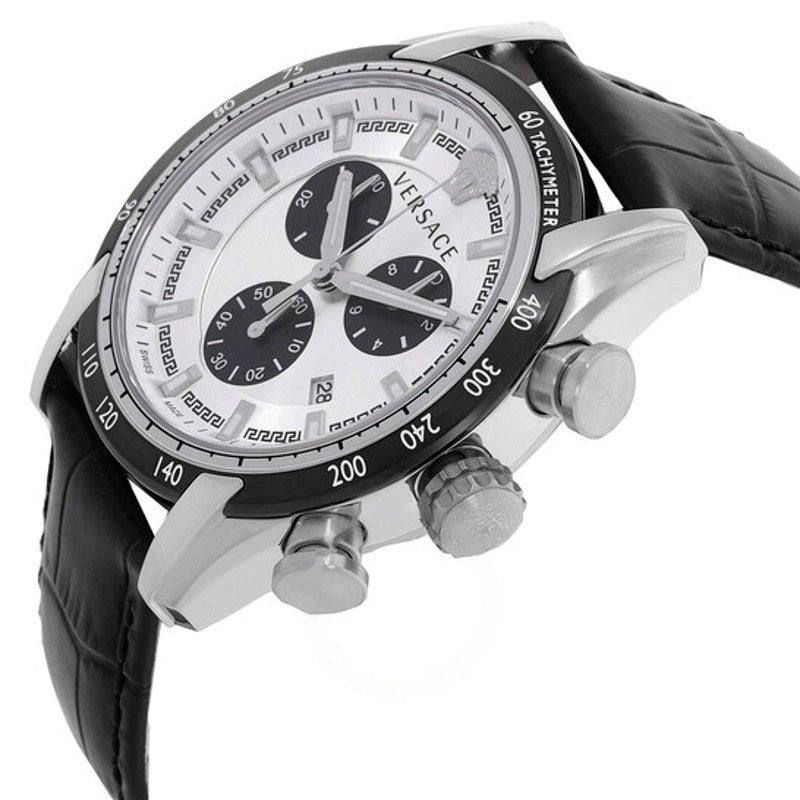 Relógio Cronógrafo V-Ray Quartzo Mostrador Prateado 44 mm - Mercado de Luxo - O Maior E-Commerce de Bens, Produtos e Serviços de Luxo do Brasil.