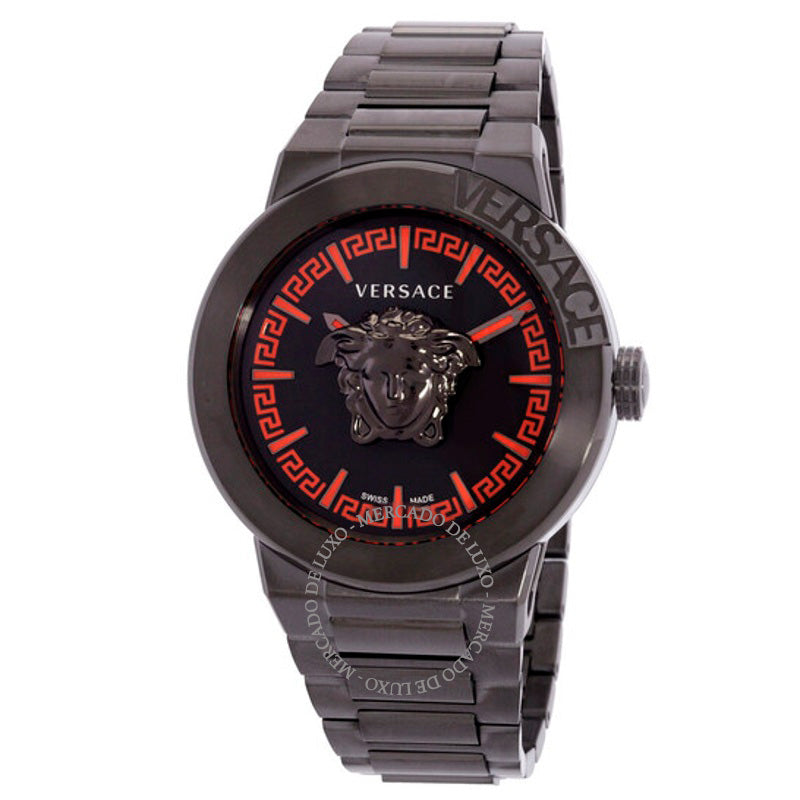 Relógio Medusa Infinite Quartz Gunmetal Dial  - Mercado de Luxo - O Maior E-Commerce de Bens, Produtos e Serviços de Luxo do Brasil.