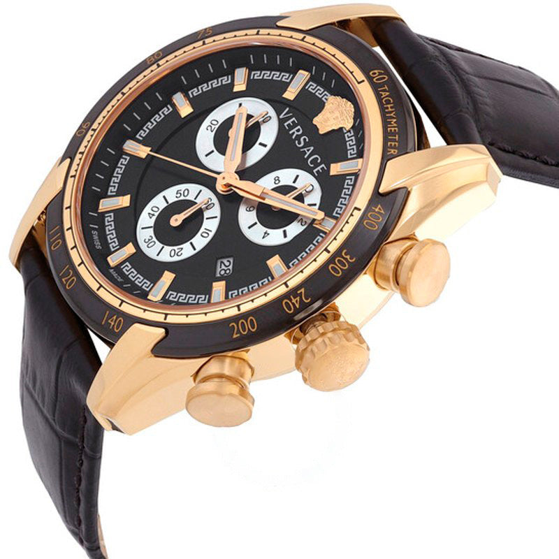 Relógio Cronógrafo V-Ray Quartzo Mostrador Preto 44 mm - Mercado de Luxo - O Maior E-Commerce de Bens, Produtos e Serviços de Luxo do Brasil.