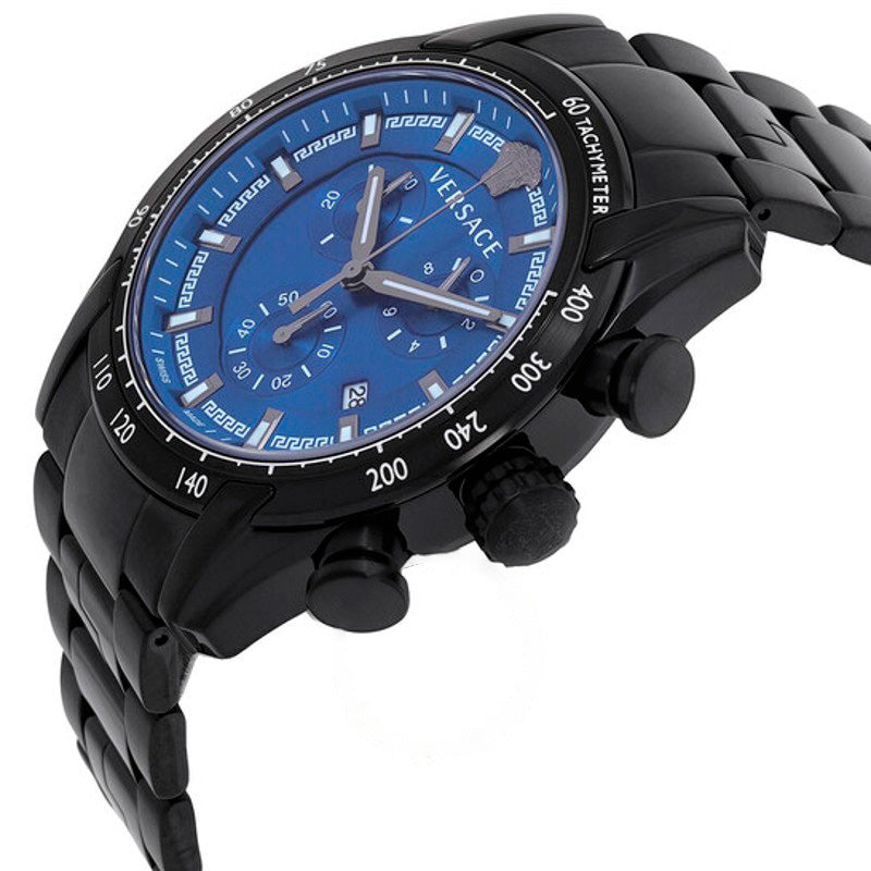 Relógio Cronógrafo V-Ray Quartzo Mostrador Azul 44 mm - Mercado de Luxo - O Maior E-Commerce de Bens, Produtos e Serviços de Luxo do Brasil.