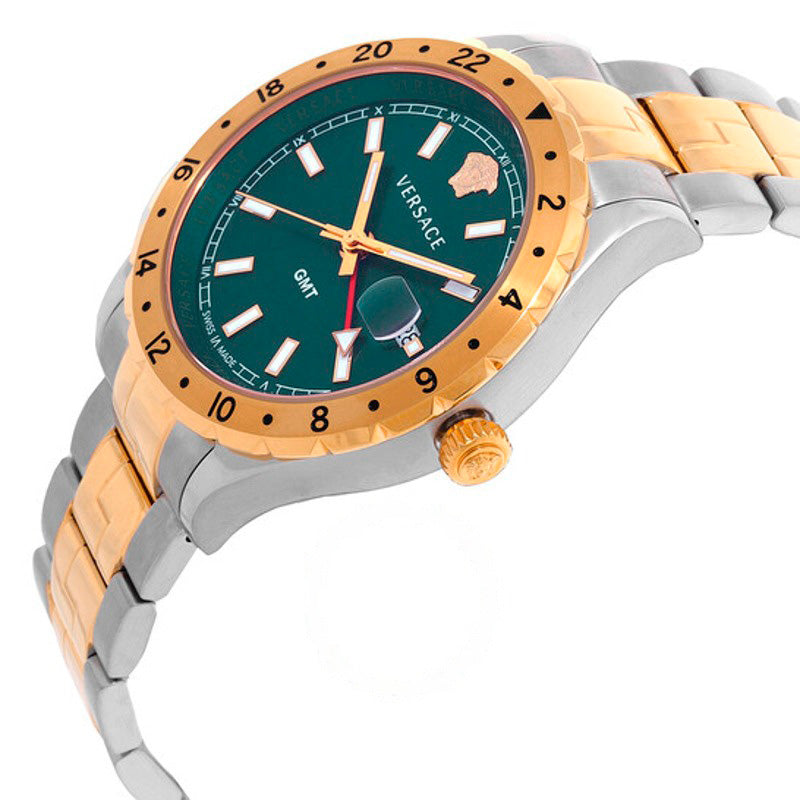 Relógio Hellenyium GMT Quartzo Mostrador Verde 42 mm - Mercado de Luxo - O Maior E-Commerce de Bens, Produtos e Serviços de Luxo do Brasil.