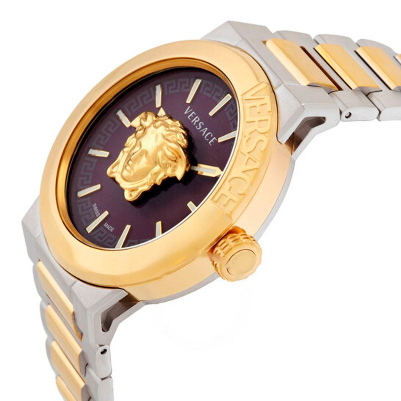 Relógio Medusa Infinite Quartz Mostrador Vermelho 43 mm - Mercado de Luxo - O Maior E-Commerce de Bens, Produtos e Serviços de Luxo do Brasil.