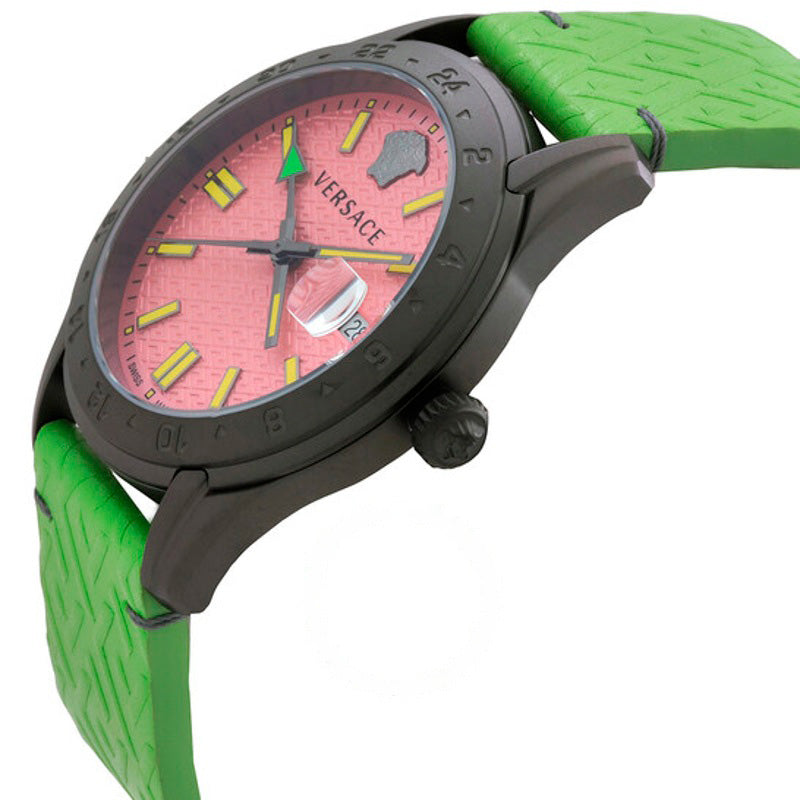 Relógio Greca Time GMT Quartzo Rosa Mostrador 41 mm - Mercado de Luxo - O Maior E-Commerce de Bens, Produtos e Serviços de Luxo do Brasil.