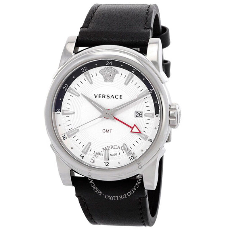 Relógio GMT Vintage Quartz Mostrador Prata 42 mm - Mercado de Luxo - O Maior E-Commerce de Bens, Produtos e Serviços de Luxo do Brasil.