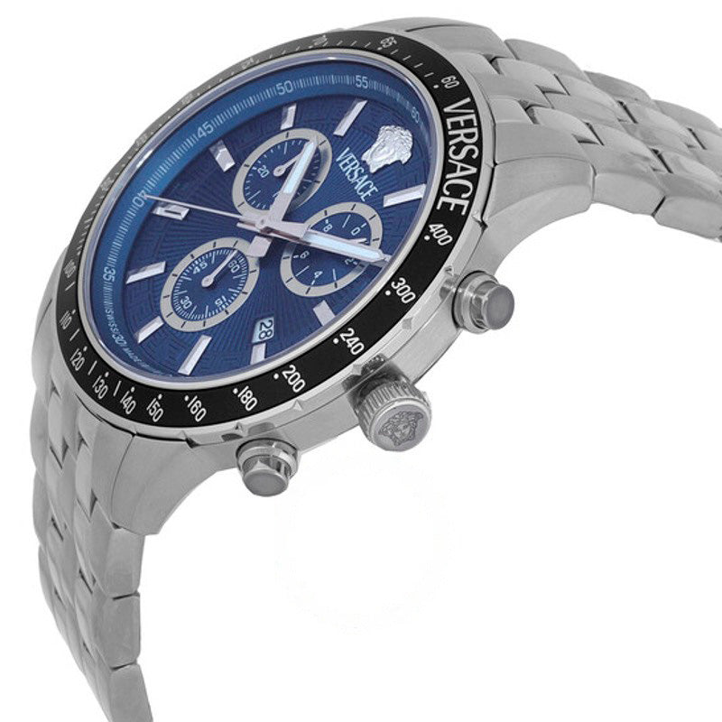 Relógio Sport Chrono Quartz Mostrador Azul 44 mm - Mercado de Luxo - O Maior E-Commerce de Bens, Produtos e Serviços de Luxo do Brasil.