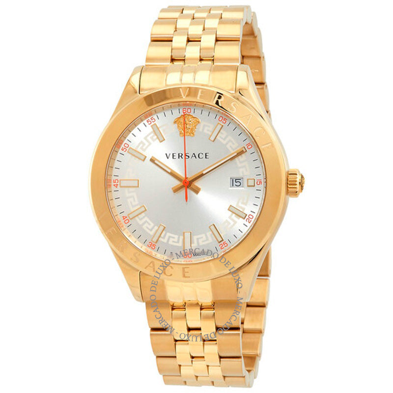 Relógio Mostrador prateado de quartzo Hellenyium 42 mm - Mercado de Luxo - O Maior E-Commerce de Bens, Produtos e Serviços de Luxo do Brasil.
