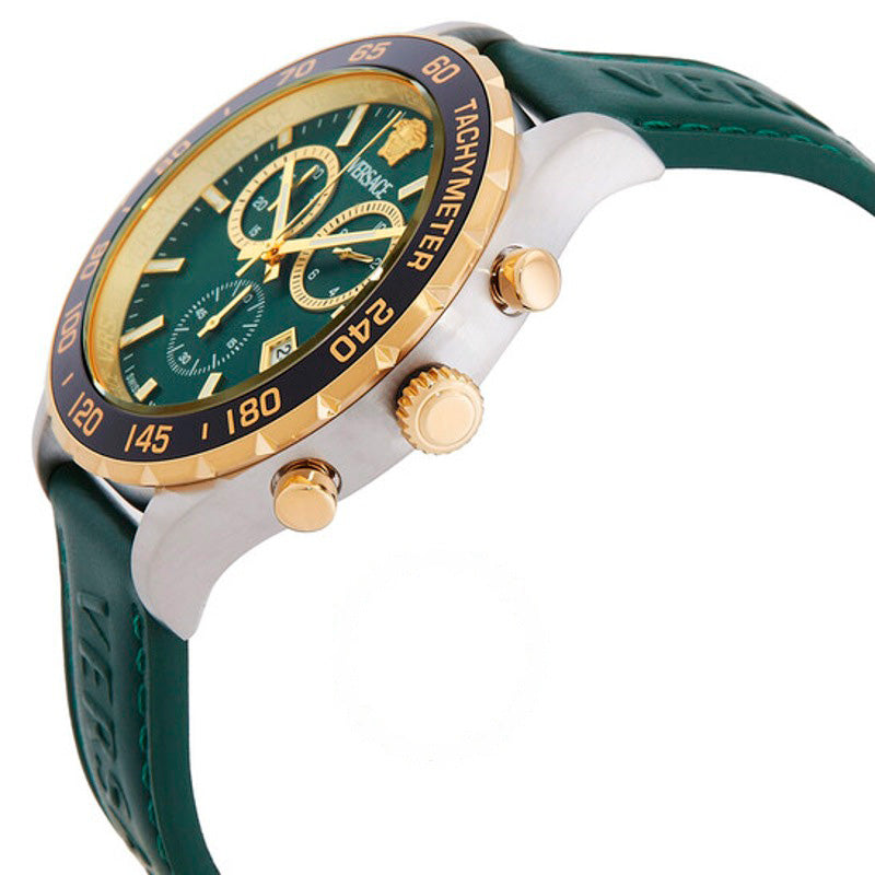 Relógio Cronógrafo Quartzo Mostrador Verde 56 mm - Mercado de Luxo - O Maior E-Commerce de Bens, Produtos e Serviços de Luxo do Brasil.