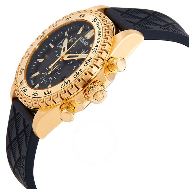 Relógio Cronógrafo Quartzo Mostrador Preto 44 mm - Mercado de Luxo - O Maior E-Commerce de Bens, Produtos e Serviços de Luxo do Brasil.