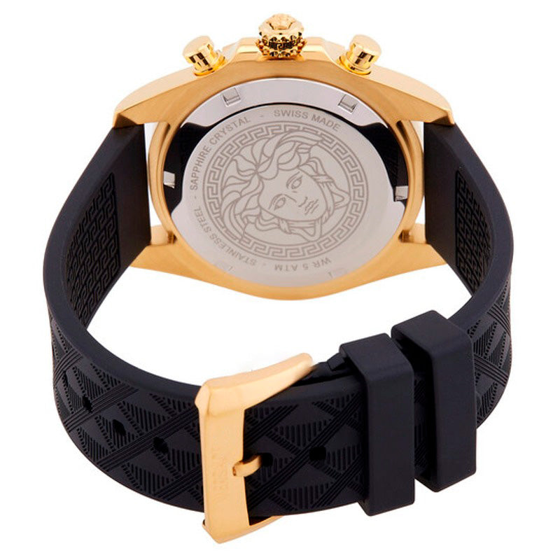Relógio Cronógrafo Quartzo Mostrador Preto 44 mm - Mercado de Luxo - O Maior E-Commerce de Bens, Produtos e Serviços de Luxo do Brasil.