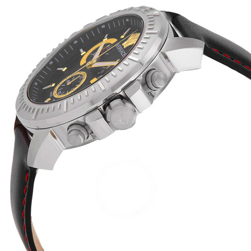 Relógio Novo Chrono Quartz Mostrador Preto 45 mm - Mercado de Luxo - O Maior E-Commerce de Bens, Produtos e Serviços de Luxo do Brasil.