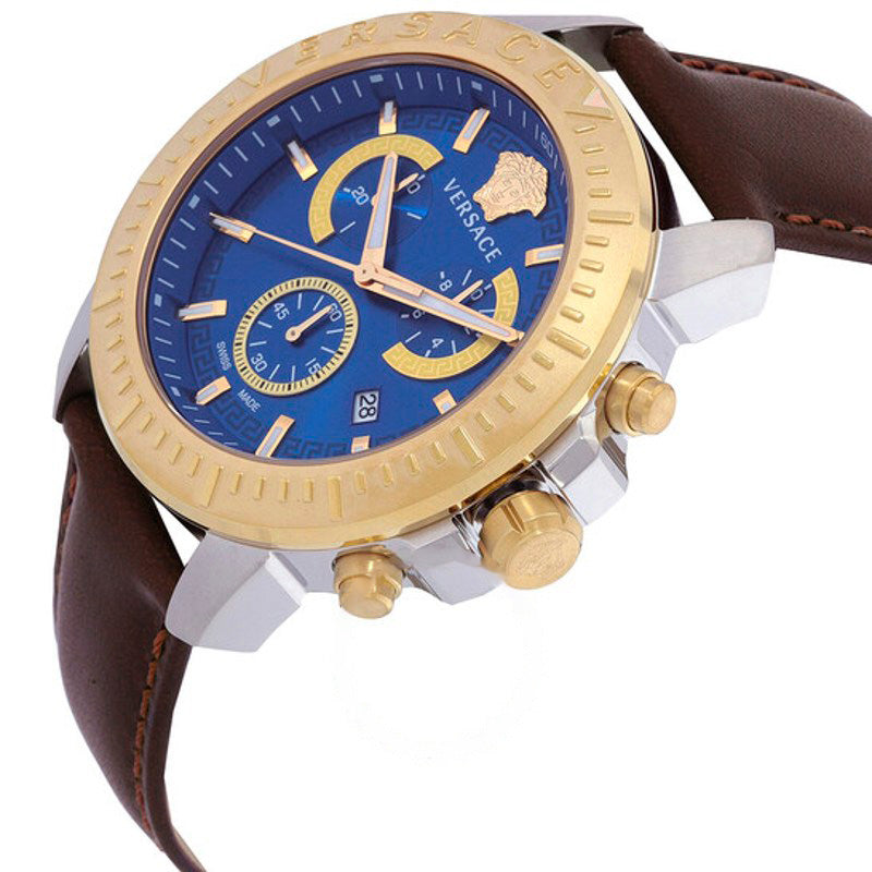 Relógio Cronógrafo Quartzo Mostrador Azul 45 mm - Mercado de Luxo - O Maior E-Commerce de Bens, Produtos e Serviços de Luxo do Brasil.